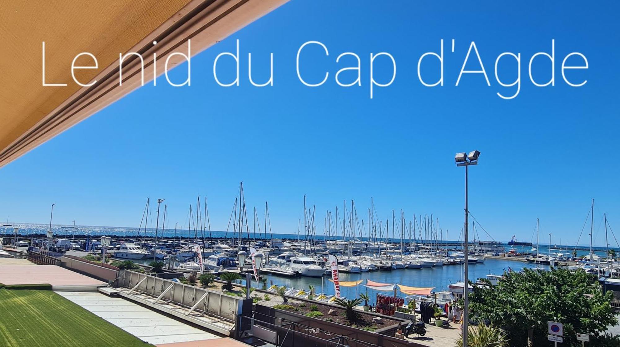 Residence De Standing La Pecherie Spacieux T3 Comme Un Cocon Familial Vue Mer Et Sur L'Avant Port Sur Le Bout Du Bout De Cap D'Agde Seule Cap En Occitanie Kültér fotó